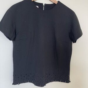 Vintage Leslie Fay 50s 60s Beaded Top